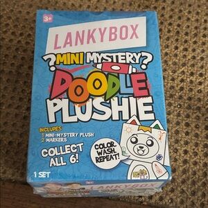 Lanky box Mini Mystery Doodle Plushie NEW